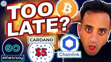 CHAINLINK BIGGER THAN BITCOIN? CARDANO $5! AN EXCLUSIVE NFT GIVEAWAY LIVE!