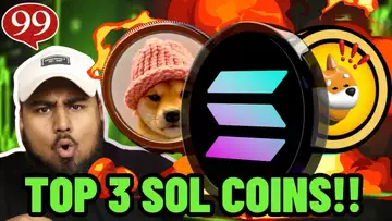 TOP 3 SOLANA MEME COINS TO BUY TODAY **100X Meme Coin Opportunities!!**