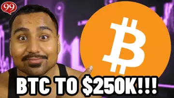 BTC TO $250,000?! BULLISH BITCOIN NEWS! BITCOIN PRICE PREDICTION