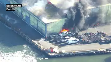 Massive Fire Destroys NYPD Evidence in Brooklyn Warehouse