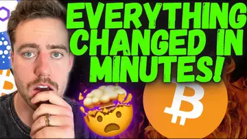 BITCOIN - EVERYTHING CHANGED IN MINUTES! (THE FLIP ON THIS IS FINAL)