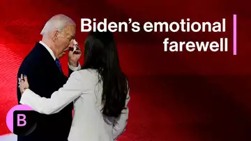 Joe Biden Passes the Torch to Kamala Harris