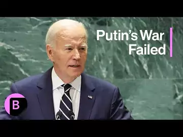 Putin's War Against Ukraine Has Failed, Biden Says at the UN General Assembly