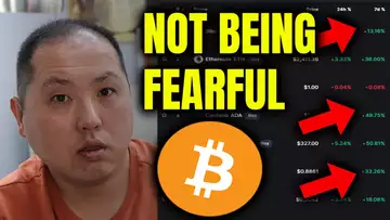 BITCOIN AND ALTCOINS HOLD STRONG - RETAIL INVESTORS NOT BEING FEARFUL