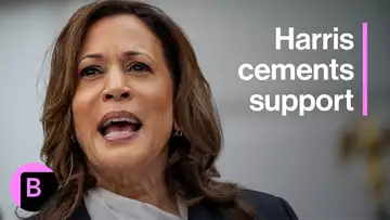 Harris Cements Democratic Support