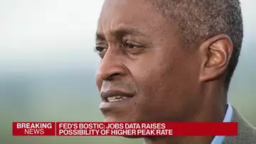 Bostic: Fed's Peak Rate May Need to Go Higher