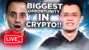 This Is THE BIGGEST Opportunity In Crypto Right Now!  (CZ Exclusive Interview)