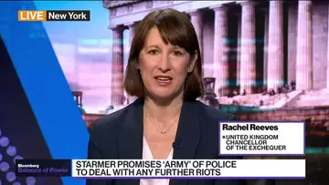 UK Chancellor Reeves on Riots, US Relations and Taxes