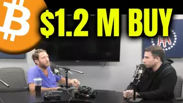 Dave Portnoy Reveals his $1.2M Bitcoin Purchase // Crypto Update