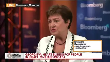 IMF's Georgieva Says World Needs Fast Resolution to Israel-Hamas War