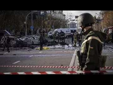 Kyiv Pounded by Intense Barrage of Russian Missile Strikes