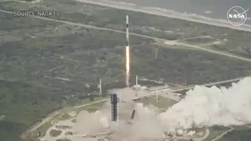 NASA Launches SpaceX Mission to Rescue ISS Astronauts