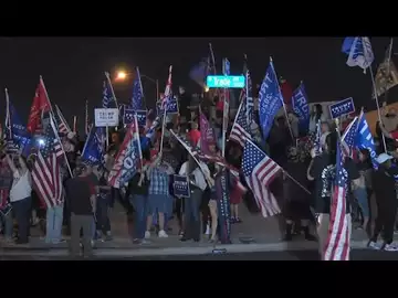 Vegas Trump Supporters Chant ‘Don’t Steal the Vote’