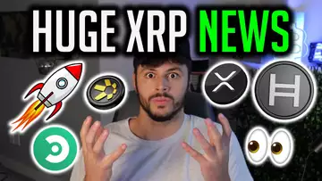 HUGE XRP NEWS TODAY! HBAR IS THE KING! QNT, XDC & MORE! ⚠️