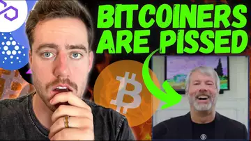 MICHAEL SAYLOR JUST BOUGHT BITCOIN AND PEOPLE ARE PISSED! (MORE PAIN COMING?!)