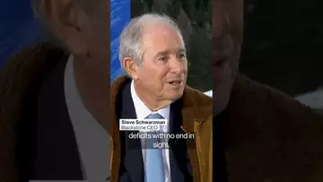 Blackstone’s Schwarzman - we have trillions in debt and open borders #politics  #davos #shorts