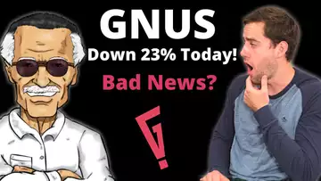 GNUS Stock Big News Sent The Stock Price Down BIG Today! Should You Sell This Penny Stock Now?