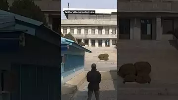 A US soldier crosses into North Korea on his own  🇰🇵 #shorts