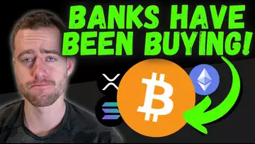 BANKS HAVE QUIETLY BEEN BUYING CRYPTO! REPORT SHOWS THEY HAVE $BILLIONS OF BITCOIN, ETHEREUM, XRP!