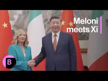 China's Xi and Italy's Meloni Meet in Beijing