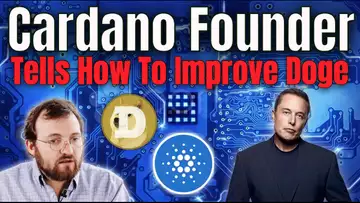 Cardano Founder Teaches Elon Musk How To Improve Doge! Is Elon Going To Make His Own Crypto?