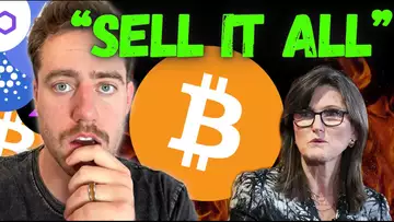 CATHIE WOOD JUST SOLD ALL HER BITCOIN EXPOSURE! What SHE Knows That We Don't?!