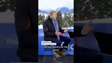 #Davos- Climate Envoy Kerry says “I will campaign for President Biden” #politics #shorts