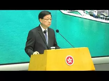 Hong Kong Leader Lee Warns of Security Threat on Tiananmen Anniversary