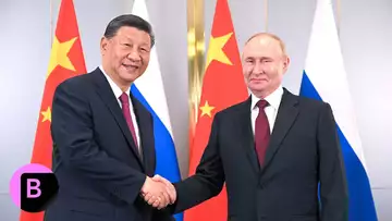 China's Xi Jinping and Russia's Vladimir Putin Hold Talks in Kazakhstan