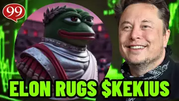 IS KEKIUS MAXIMUS OVER?! OR BUY THE DIP?! ELON MUSK RUGS $KEKIUS?!