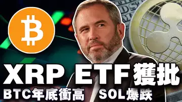 XRP  ETF 获批？BTC 5 月回调年底冲高？捷克央行试水比特币储备；SOL下跌； 尼日利亚狮子大开口币安 20250220