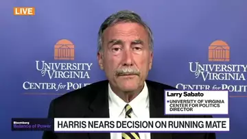 Define By Pick: Sabato on Harris, Running Mate Decision