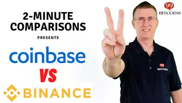 Coinbase VS Binance in 2 Minutes (2023 Updated)