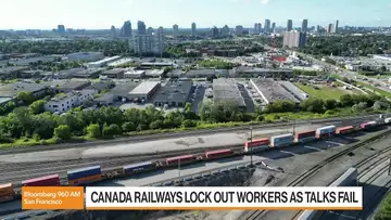 Canada's Largest Rail Network Halts Amid Union Lock Out