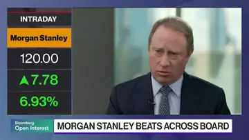 Morgan Stanley CEO Pick on Deals, Earnings, Election