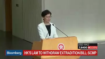 Hong Kong's Carrie Lam to Formally Withdraw Extradition Bill, SCMP Says