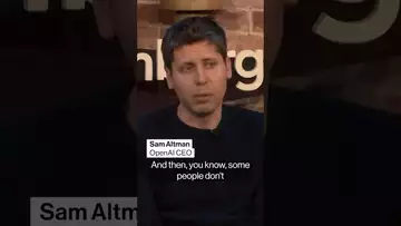 OpenAI's Sam Altman - some people want to partner with us, some don't