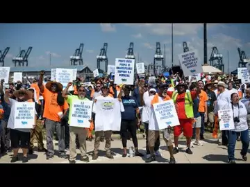 What Striking Dockworkers Are Fighting For