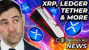 Crypto News: Ledger, Tether's BTC, XRP, RNDR, INJ & MORE!