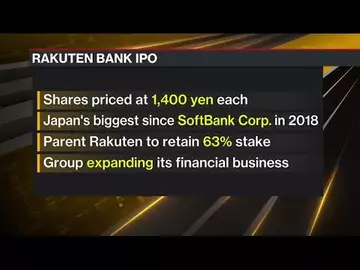 Rakuten Bank Debuts After Largest Japan IPO Since 2018