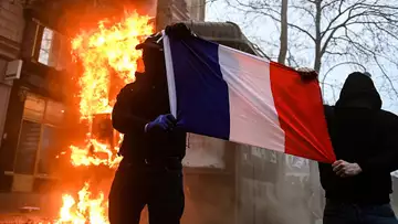 Violent Clashes, Fires, Teargas Mar Macron's Vision of France