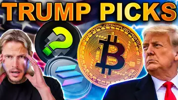 Trump's Insane Crypto Holdings Revealed!! Watch These Coins!