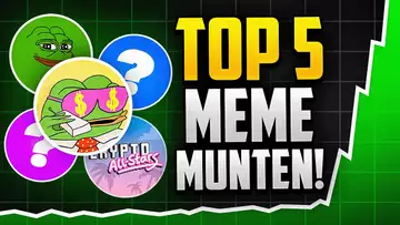 Top 5 Meme Coins: Welke Explodeert Volgende?