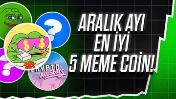 Aralık Ayının Favori 5 Meme Coini!