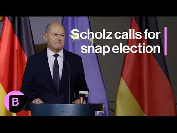 German Chancellor Scholz Calls for Snap Election