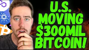 U.S. GOVERNMENT MOVING $300 MILLION OF BITCOIN! RUN ON CRYPTO IS STARTING!