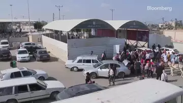 WATCH: Foreigners Exit Gaza for Egypt at Rafah Crossing