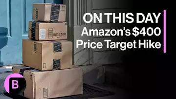 Amazon's $400 Price Target Hike | On This Day