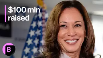 Harris Campaign Says It Raised More Than $100m Since Sunday