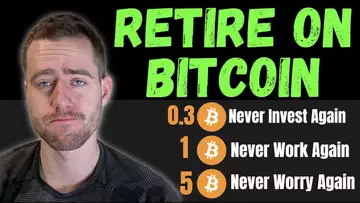 How Many Bitcoin You Need To Retire In 10 Years!